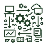 Process and workflow icons