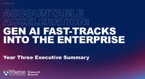 Takeaways from Wharton's 2025 AI Report